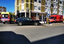 Entroncamento | Colisão provoca dois feridos ligeiros