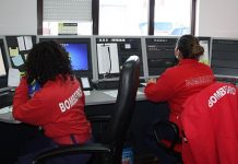 Entroncamento | Reparada a avaria na Central Telefónica dos Bombeiros