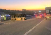 Entroncamento | Despiste na A 23 provoca um ferido ligeiro