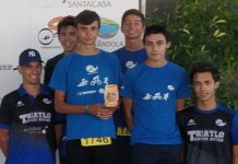 Clube de Natação de Torres Novas em 3ºlugar na 5ª etapa da Taça de Portugal de Triatlo