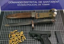 Tomar | Homem de 59 anos detido por posse de arma proibida