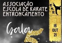 Associação Escola de Karate do Entroncamento comemora 5º Aniversário dia 16 de outubro