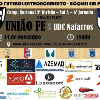 Cartaz de jogo dos SÉNIORES14.11