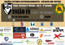 Hóquei em Patins | Campeonato Nacional da 3ª Divisão | 5 dezembro | UFE x GCC “Os Corujas”