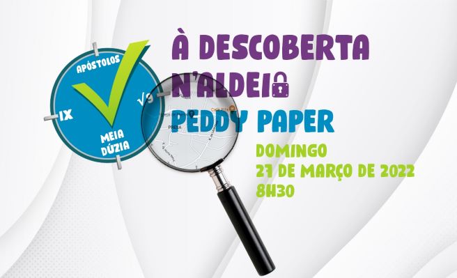 Cartaz - À Descoberta n'Aldeia