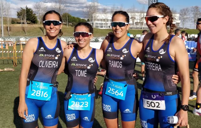 Cube de Natação de Torres Novas - equipa feminina - 1ºlugar Duatlo de Arronches