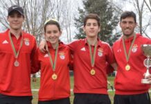 Duatlo de Famalicão | Benfiquistas António Barata campeão nacional | Luísa Miranda e Tiago Margarido campeões em cadetes | João Menino de Bronze em Sub23