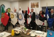 Entroncamento | Governador Paulo Marins visita Rotary Clube em noite de homenagem ao empresário do ano, João Cardoso
