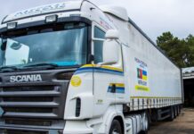 Abrantes | Partiu o primeiro camião com 24 toneladas de ajuda humanitária