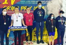 Paulo Vakulyuk no Pódio do IV Grand Prix Las Palmas