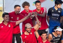 Duatlo de Arronches | Entroncamentense Pedro Carvalho de bronze no Nacional de Duatlo júnior | Sport Lisboa e Benfica 2º classificado coletivo