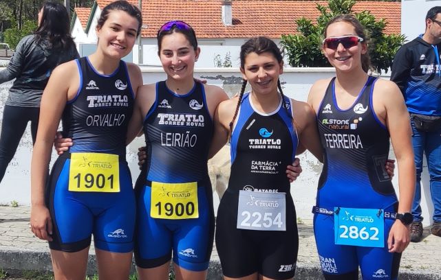 Clube Natação de Torres Novas - 1ºlugar equipa feminina Duatlo A-do-Barbas