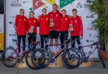 Equipas masculina e feminina do S L Benfica vencem Duatlo de Grândola