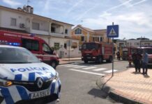 Entroncamento | Incêndio em habitação na Rua Damião de Góis