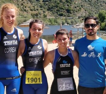 Clube de Natação de Torres Novas – 1ºlugar por equipas femininas no Aquatlo do Alamal