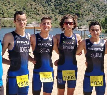 Clube de Natação de Torres Novas – 1ºlugar por equipas masculinas no Aquatlo do Alamal