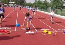 Entroncamento | Pista José Canelo enche-se de crianças para “jogar” ao Atletismo