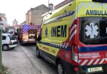 Entroncamento | Incêndio na rua Abílio César Afonso prontamente combatido pelos bombeiros