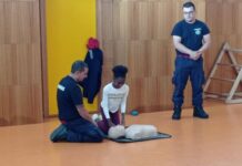 Entroncamento | Bombeiros em parceria com o Agrupamento de Escolas no projeto Cidadania em Ação