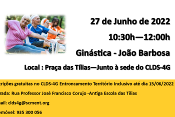 Cartaz Ginástica