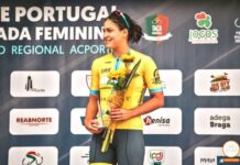 Torrejana Joana Miranda na volta a Portugal em ciclismo