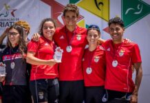 Cassilda Carvalho (SLB) Campeã Nacional de Estafetas Mistas em Elites | Entroncamentenses de bronze em cadetes e juvenis