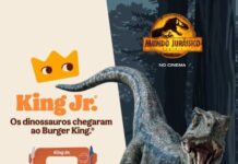 Os dinossauros chegaram ao Burger King®