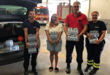 Entroncamento | Sindicato dos Funcionários Judiciais ofereceram água aos Bombeiros