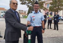 Entroncamento | Em dia de Aniversário Freguesia de São João Baptista oferece cadeira aos bombeiros