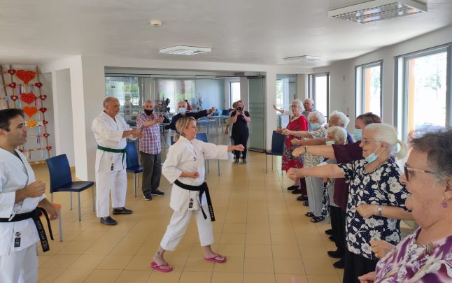 Escola Karate no C Convivio
