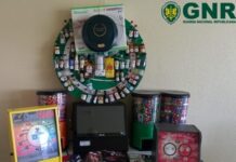 Torres Novas | Detido homem de 25 anos e apreendidas seis máquinas de jogo ilegal