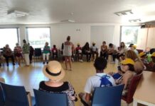 Entroncamento | Centro de Convívio da Terceira idade recebe 18 crianças para participarem na atividade de Yoga do Riso