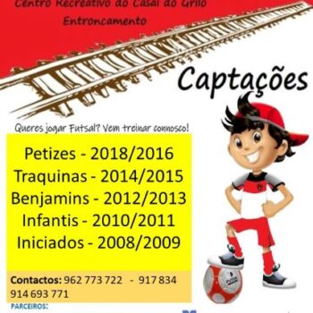 treinos abertos futsal 2022-2023