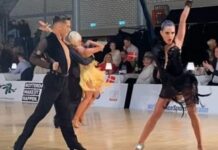 Par da Academia de Dança do Entroncamento | Tomás Pedro & Mariana Alcobaça no WDSF International