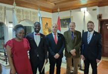 Cerimónia de admissão de novo sócio do Rotary Club do Entroncamento