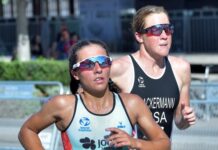 Maria Tomé e Ricardo Batista no Mundial de Triatlo no Dubai