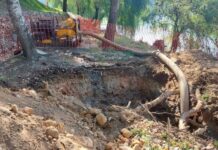 Constância | Emissário de Águas Residuais Domésticas para Ligação à ETARI do CAIMA, já está concluído