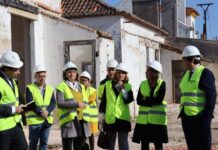 Entroncamento | Ministra da Habitação visitou a reabilitação do Bairro Vila Verde