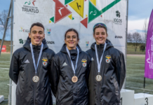 Atletas do SLB | Cassilda Carvalho campeã nacional de Cadetes em duatlo |Catarina Santos (CAD) e Pedro Carvalho (JUN) vice-campeões nacionais
