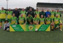 Futebol veteranos | Segunda parte complicada no jogo do CDTN e o Alcanenense