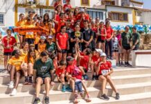 Constância | Escola de Triatlo do SLB vence Grande Prémio da Páscoa em Atletismo