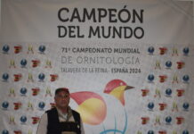 Entroncamentense João Santiago é Campeão Mundial de Ornitologia