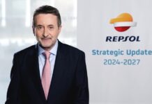 Repsol aumentará o dividendo em 30% em 2024 e entregará 4,6 mil milhões de euros até 2027