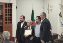 JOSÉ CANELO distinguido com o Prémio Carreira e Mérito Desportivo pelo Rotary Clube de Entroncamento
