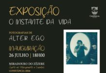 CONSTÂNCIA – «O Instante da Vida». Instalação de fotografia no Miradouro do Zêzere