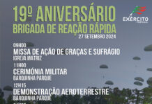 Brigada de Reação Rápida celebra 19.º aniversário em Vila Nova da Barquinha