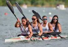 Canoísta Lara Martins, do Clube Náutico Barquinhense, em destaque nos Olympic Games