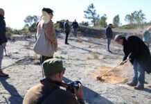 Novos trilhos de pegadas de dinossáurios em Torres Novas