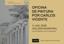 Entroncamento: Oficina de Pintura por Carlos Vicente