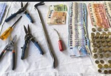 Golegã: Três detidos em flagrante por furto em estabelecimento comercial